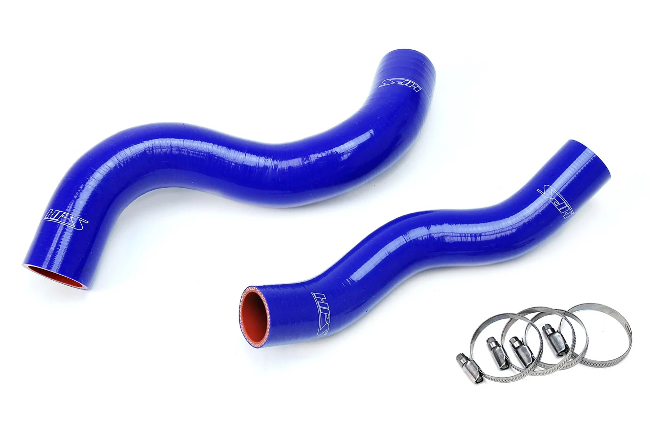 HPS Performance Silicone Radiator Hoses Jeep Commander 4.7L V8 XK (06-09) Blue / Black / Red