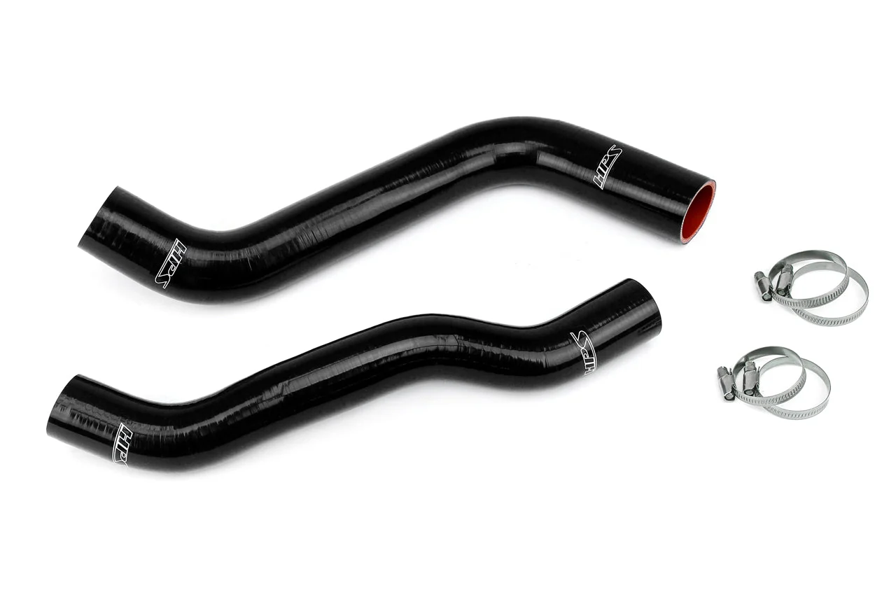 HPS Performance Silicone Radiator Hoses Jeep Commander XK 3.7L V6 (2006-2010) Blue / Black / Red - Image 2