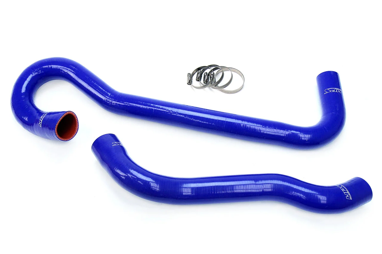 HPS Performance Silicone Radiator Hoses Jeep Grand Cherokee 5.7L V8 WK1 (05-08) Blue / Black / Red