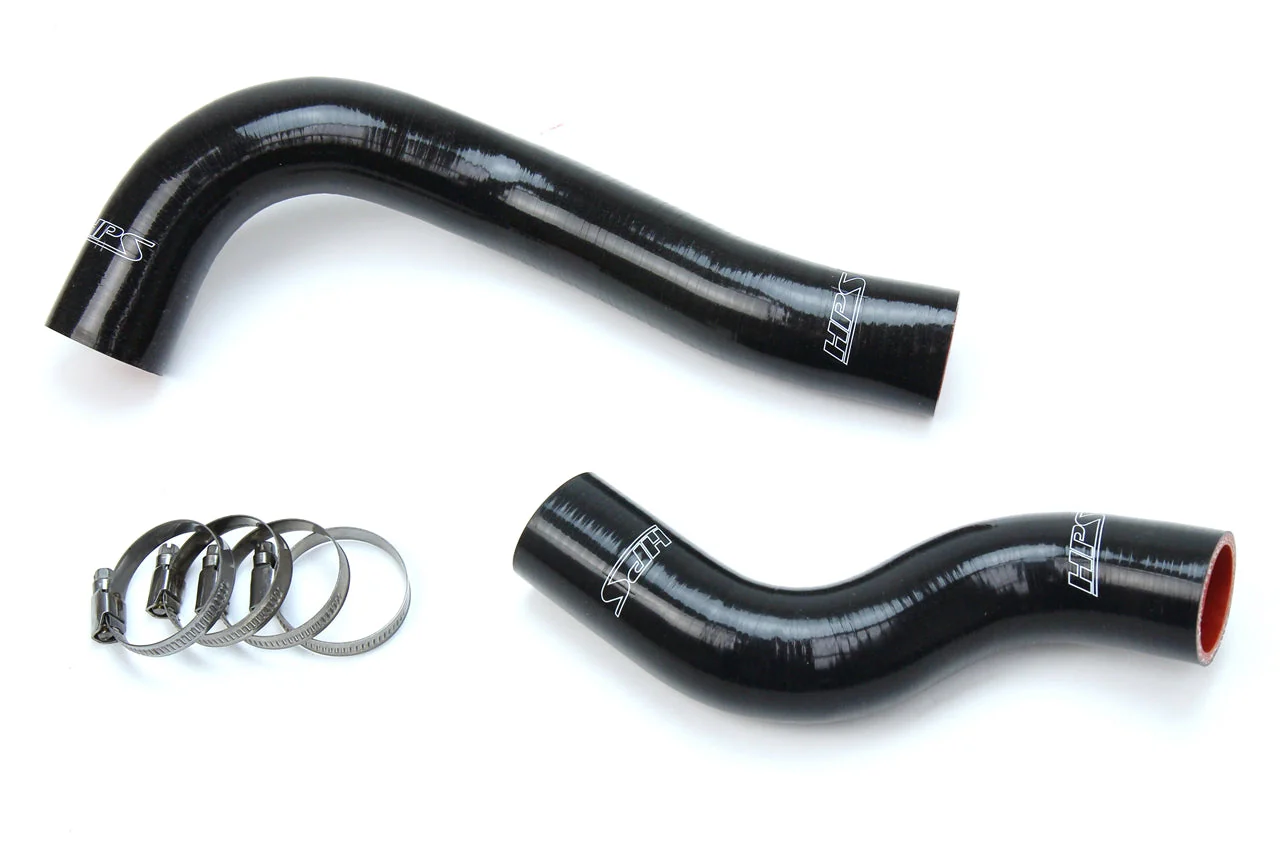 HPS Performance Silicone Radiator Hoses Lexus RCF V8 5.0L (2015-2020) Blue / Black / Red - Image 2