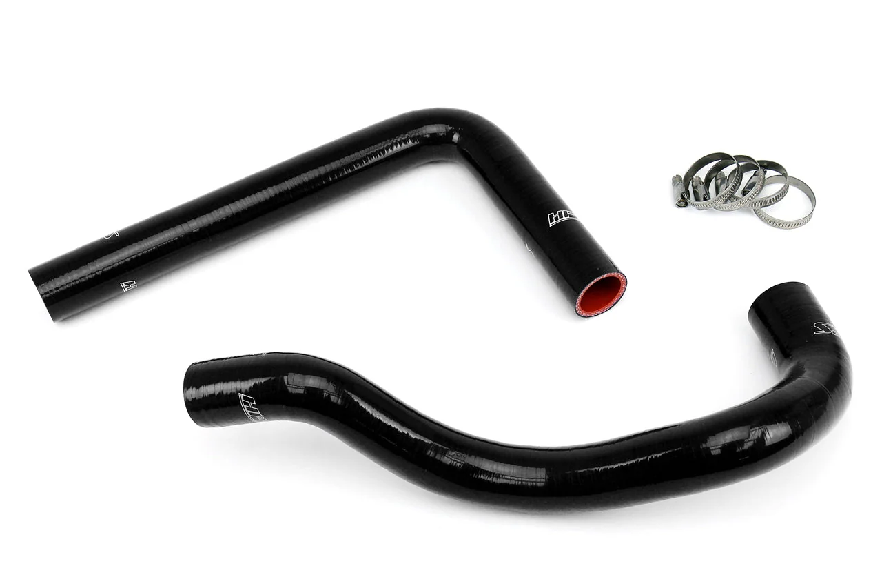 HPS Performance Silicone Radiator Hoses Lexus IS300 with 1JZ/2JZ Swap (01-05) Blue / Black / Red - Image 6
