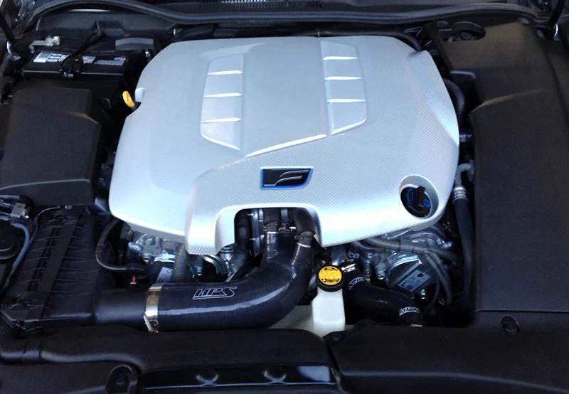 HPS Performance Silicone Radiator Hoses Lexus IS-F V8 5.0L (2008-2014) Blue or Black - Image 3