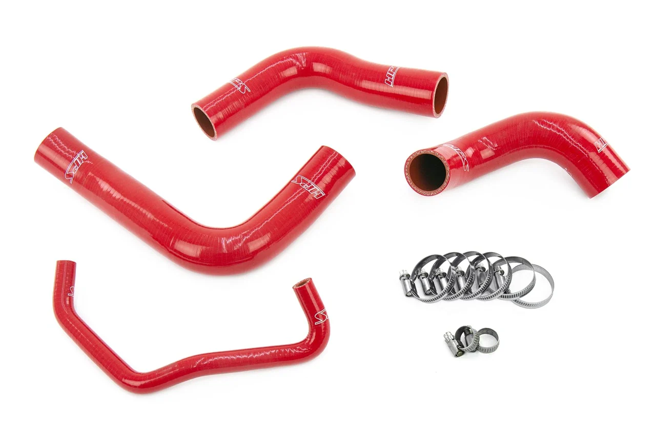 HPS Silicone Radiator Hoses Lexus RC300 3.5 V6 AWD (18-22) RC350 (18-24) GS350 (16-20) Blue / Black / Red - Image 3
