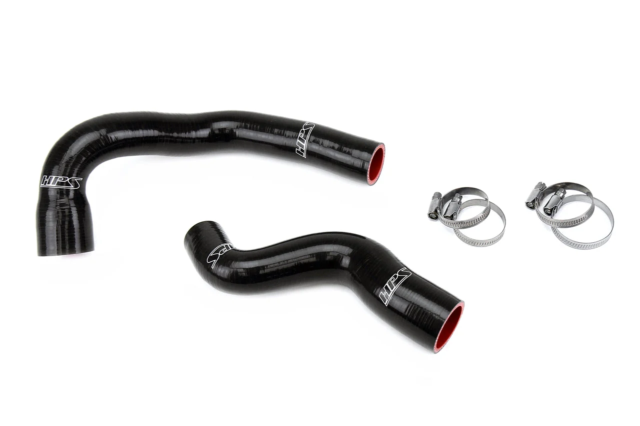 HPS Performance Silicone Radiator Hoses Mercedes 190E W124 2.6L (1987-1993) Blue or Black - Image 2