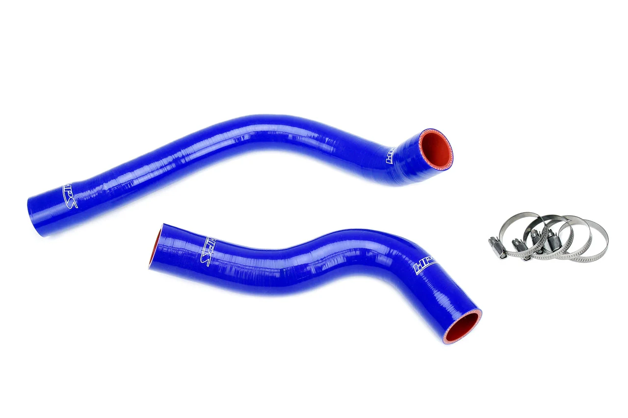 HPS Performance Silicone Radiator Hoses Mercedes 380SL (81-85) 380SLC (1981) 3.8L V8 - Black or Blue