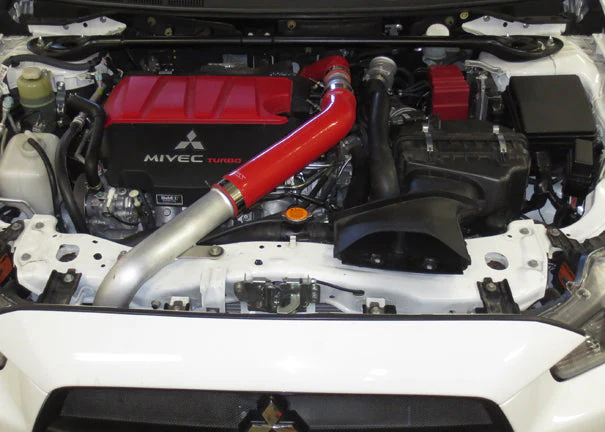 HPS Performance Silicone Intercooler Hoses Mitsubishi Lancer EVO 10 US-Spec (08-15) Blue / Black / Red - Image 5