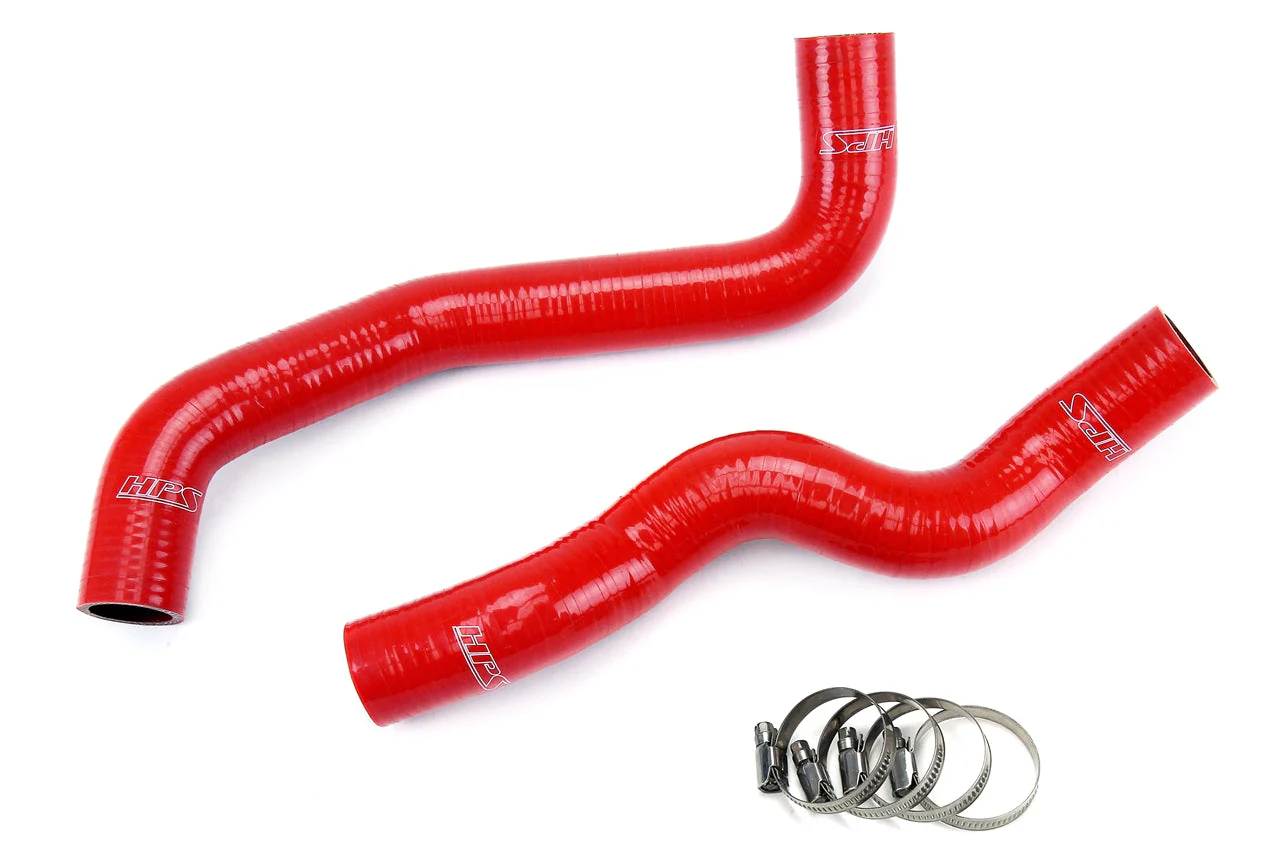 HPS Performance Silicone Radiator Hoses Infiniti EX35 (2008-2012) Red / Blue / Black - Image 2