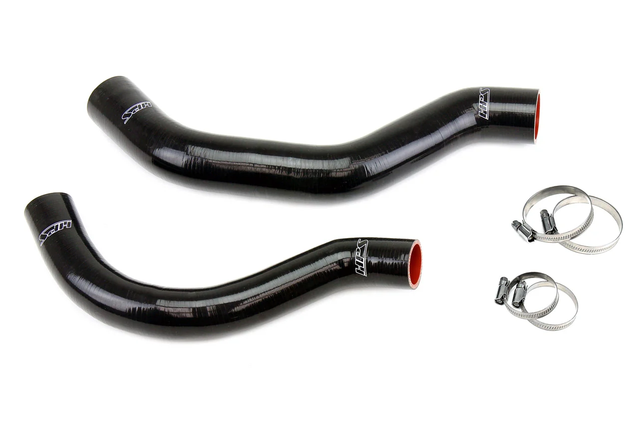 HPS Performance Silicone Radiator Hoses Dodge Ram 1500 Pickup 4.7L V8 (2002-2008) Blue / Black / Red - Image 2