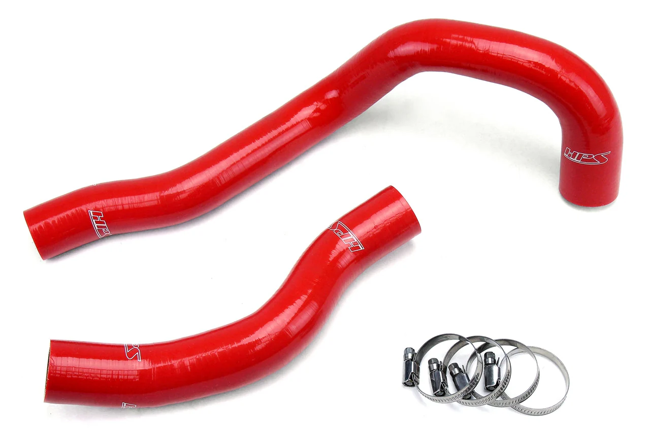 HPS Performance Silicone Radiator Hoses Toyota Supra Non-Turbo 2JZGE 3.0L (1993-1998) Black or Red - Image 2