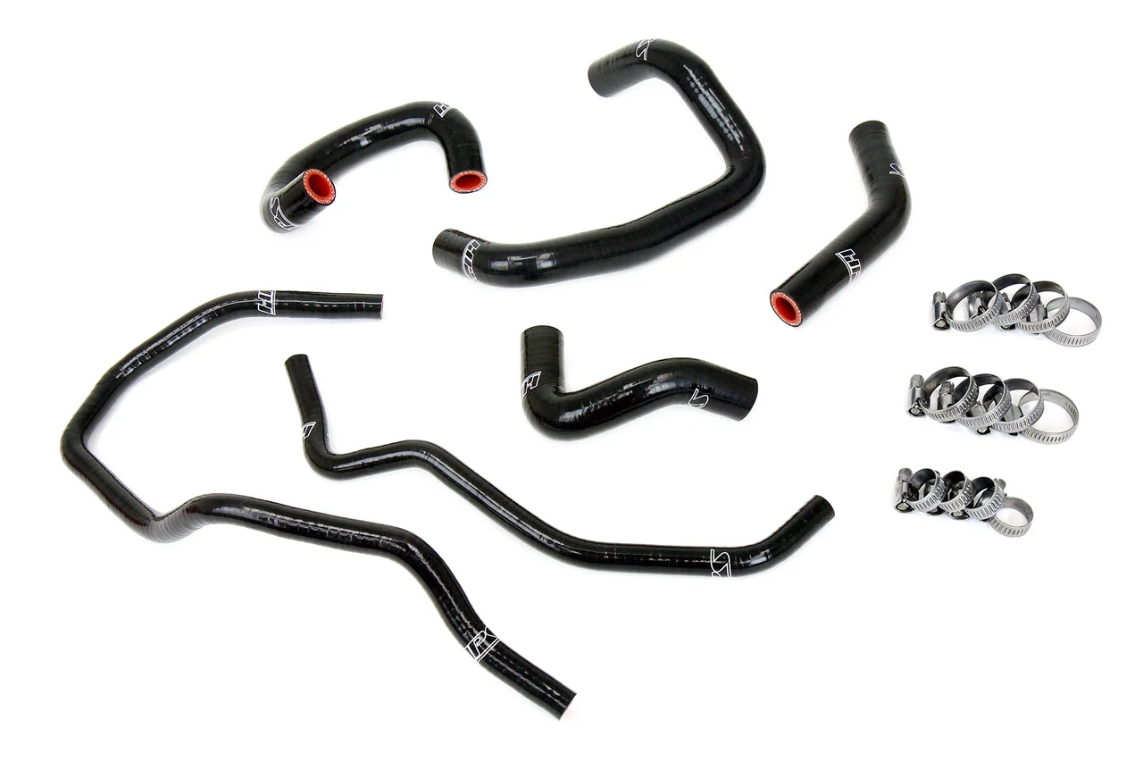 HPS Performance Silicone Radiator Hoses Toyota Supra Non-Turbo 2JZGE 3.0L (1993-1998) Black or Red - Image 8