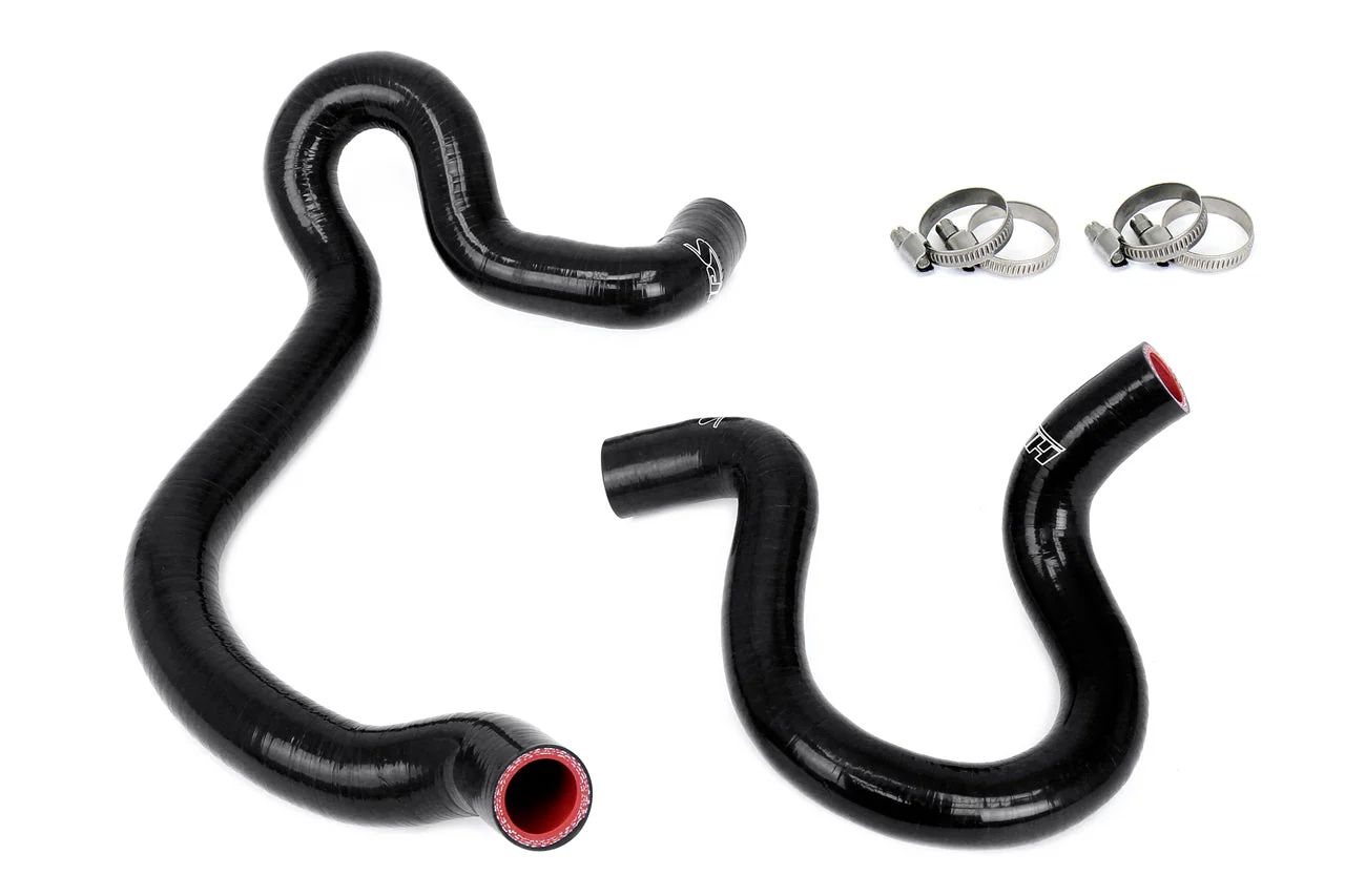 HPS Performance Silicone Hose Kit for VW Golf / GTI MK4 1.8T Turbo Manual Trans (99-06) Radiator or Heater Hoses - Blue / Black / Red - Image 4
