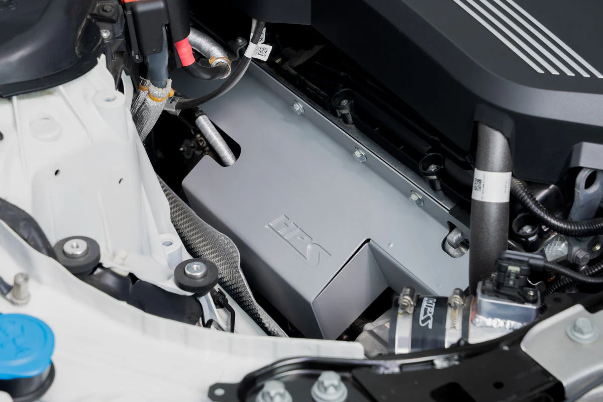 HPS Turbo Heat Shield BMW M340i G20 / M240i G42 / M440i G22 (20-24) Steel with Cerakote Ceramic Coating 94-001 - Image 2