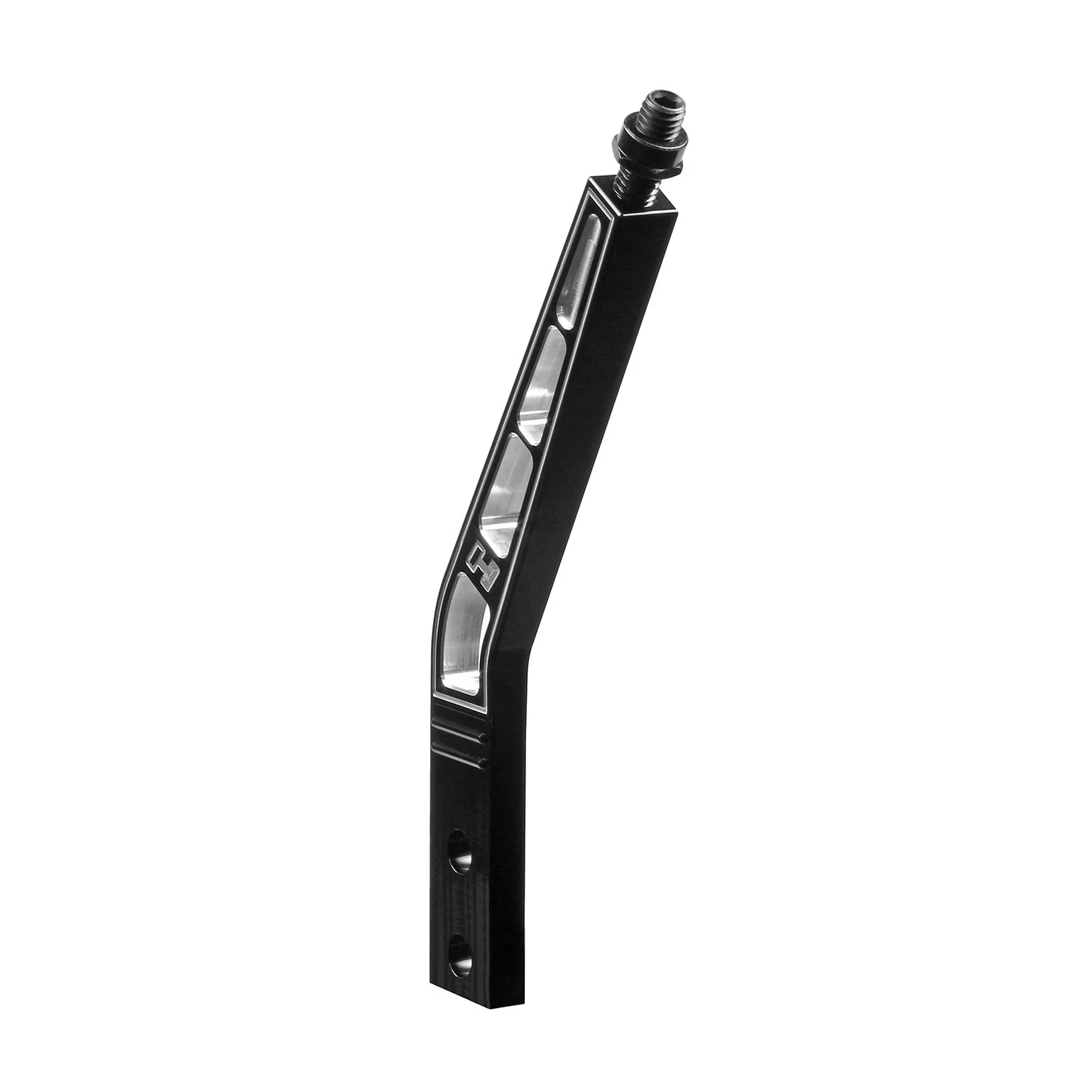 Hurst Billet/ Plus Shifter Stick (8.00-in Tall - 2.88-in Setback) 5389024 - Black/ Machined - Image 2