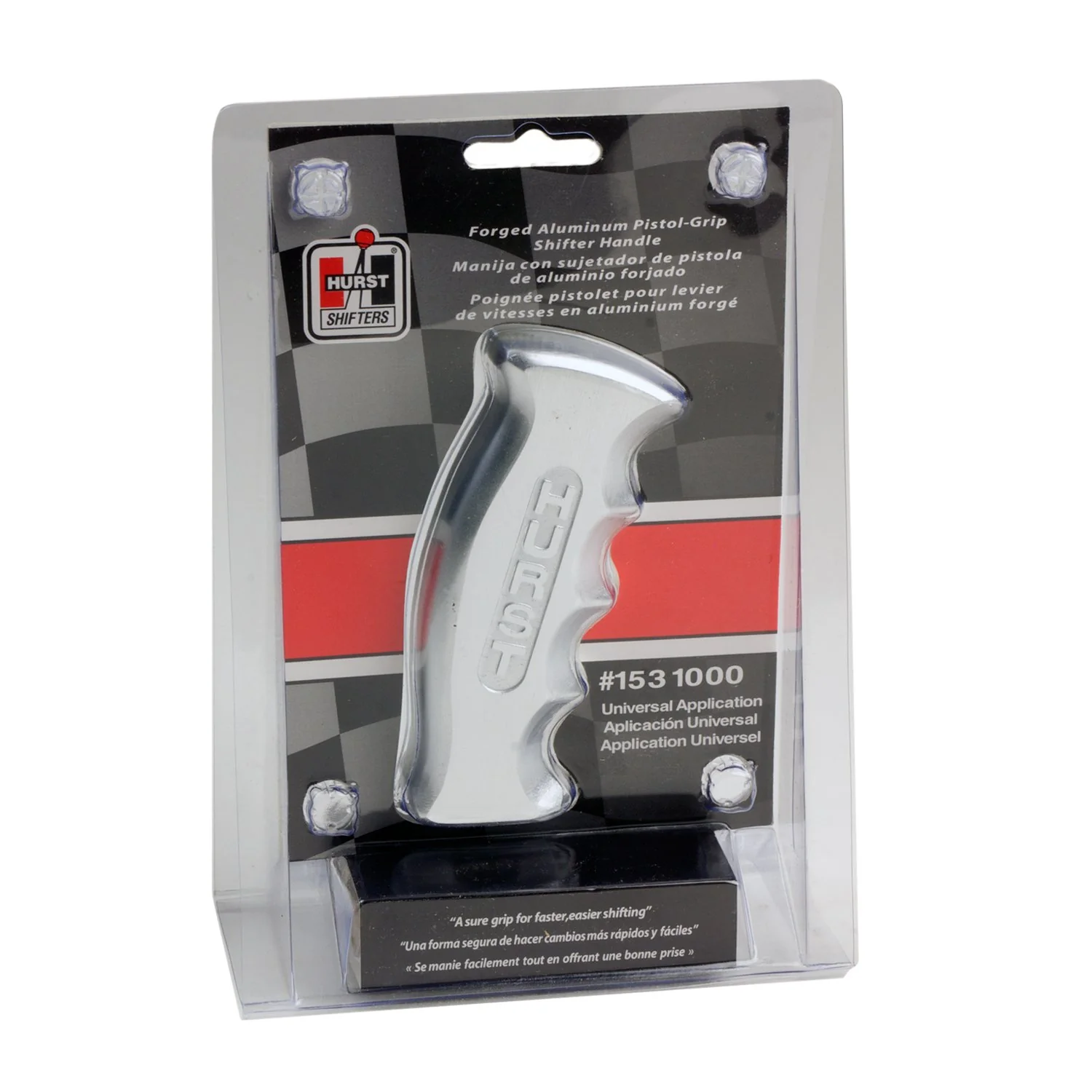 Hurst Billet/ Plus Pistol Grip Shift Handle [Universa] 1531000 - Raw - Image 2