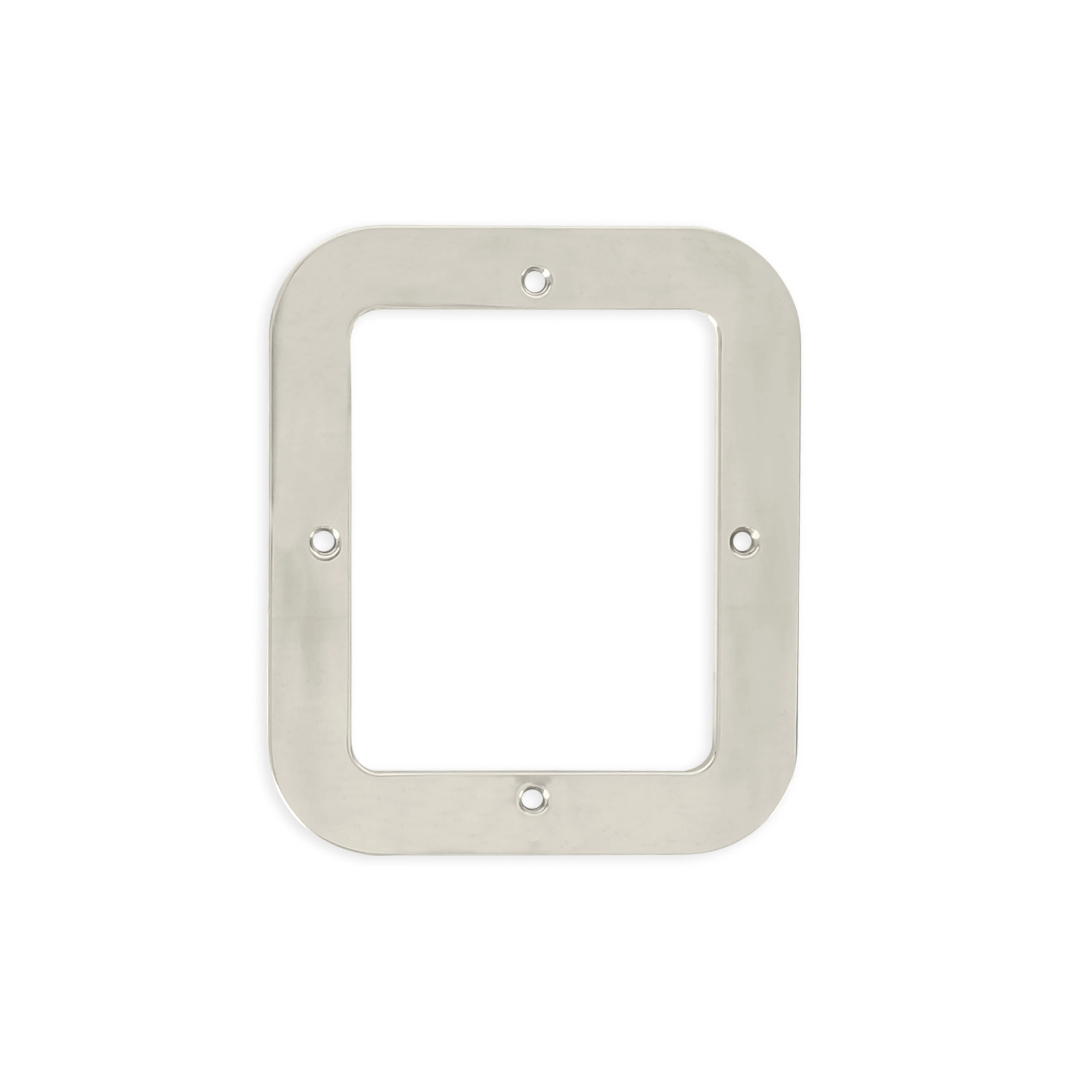 Hurst Billet Shifter Boot & Bezel - Rectangular/ 115000HST - Polished Finish - Image 4