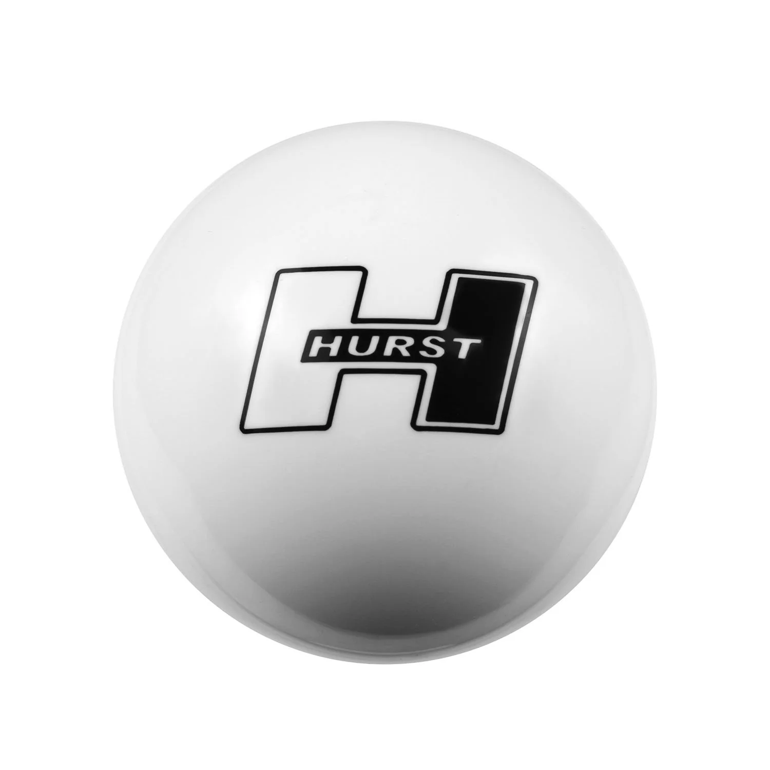 Hurst Logo Shift Knob (Universal) 1631401 - White - Image 2