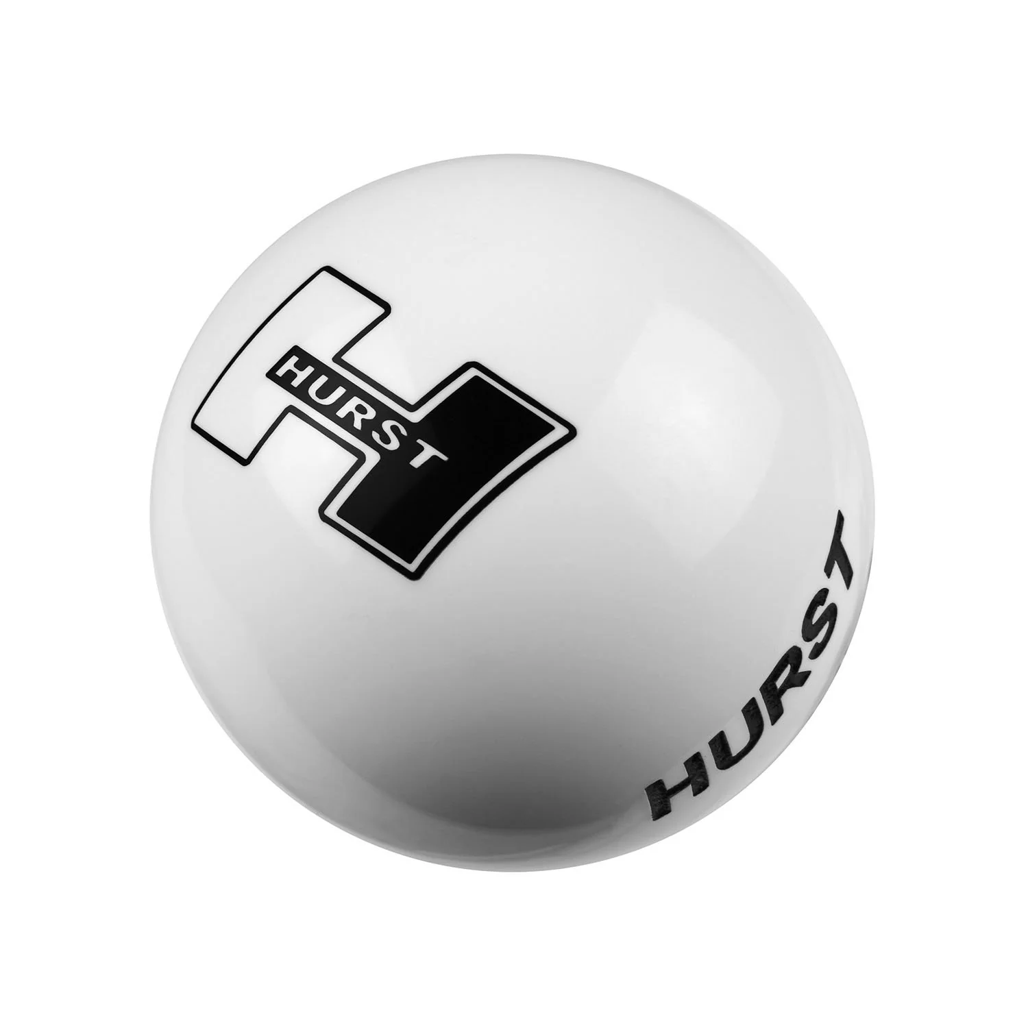 Hurst Logo Shift Knob (Universal) 1631401 - White - Image 3