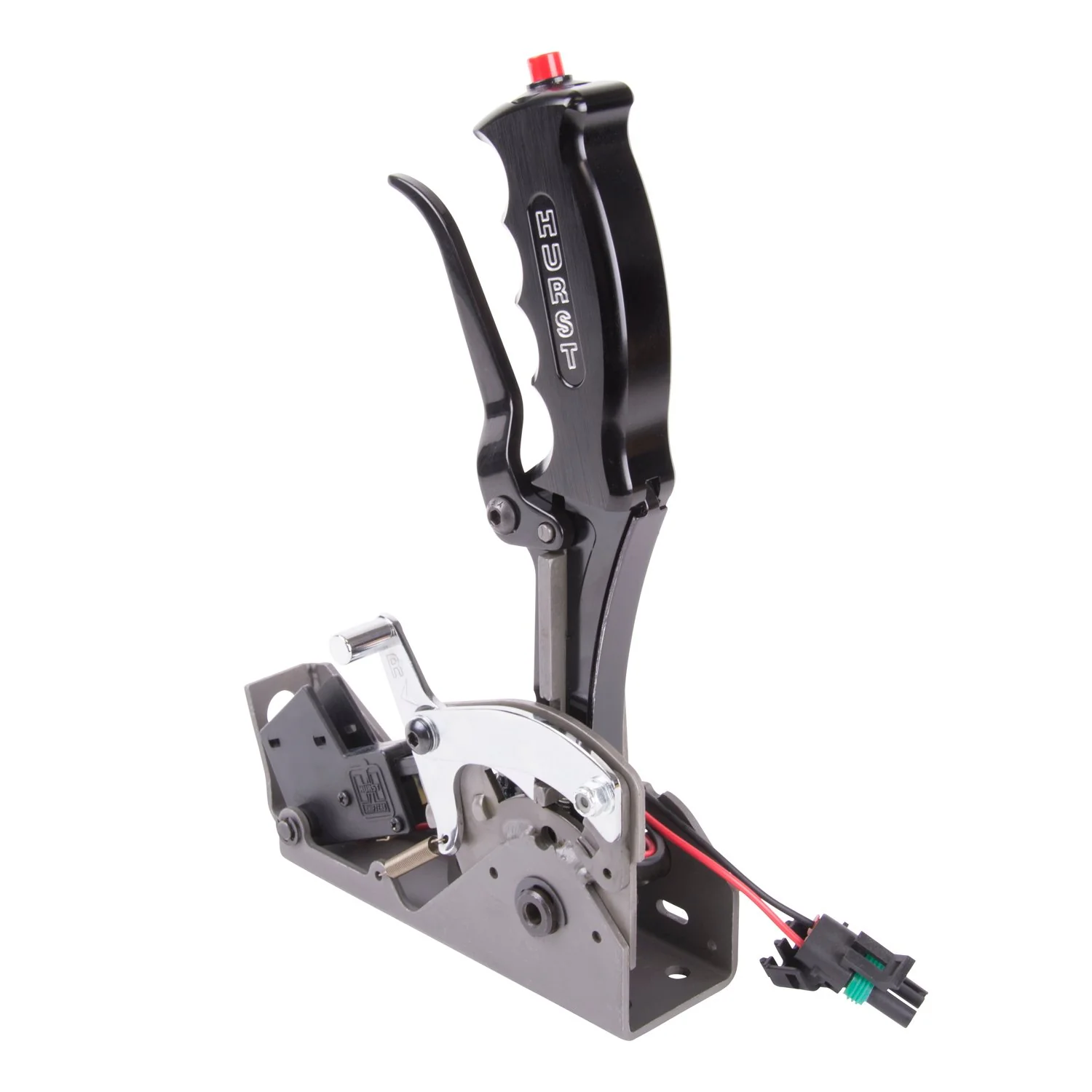 Hurst Quarter Stick Pistol-Grip Race Shifter Ford C-4/ C-6 (FWD Pattern) - Black - Image 2
