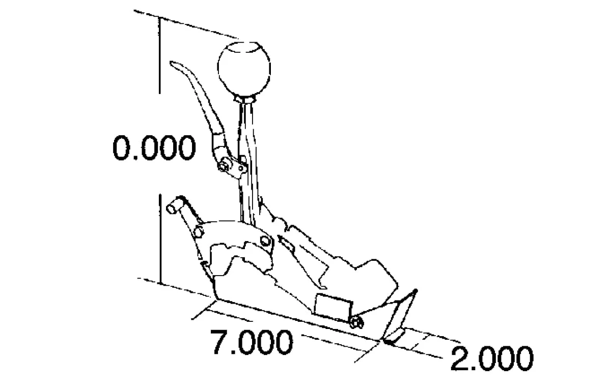 Hurst Quarter Stick Race Shifter GM Powerglide FWD/ Rev Pattern - 3160001 - Automatic Transmission - Image 4