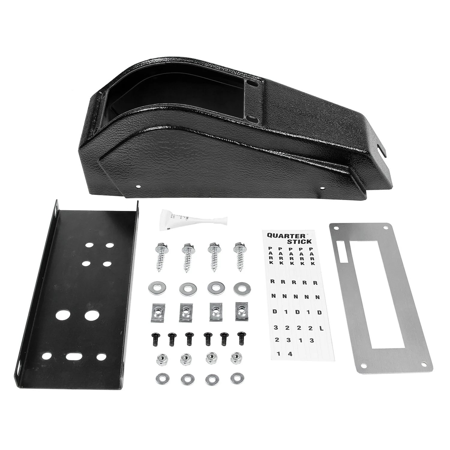 Hurst Quarter Stick Shifter Console Cover/ 1300055 - w/ Front Exit Cable - Image 5
