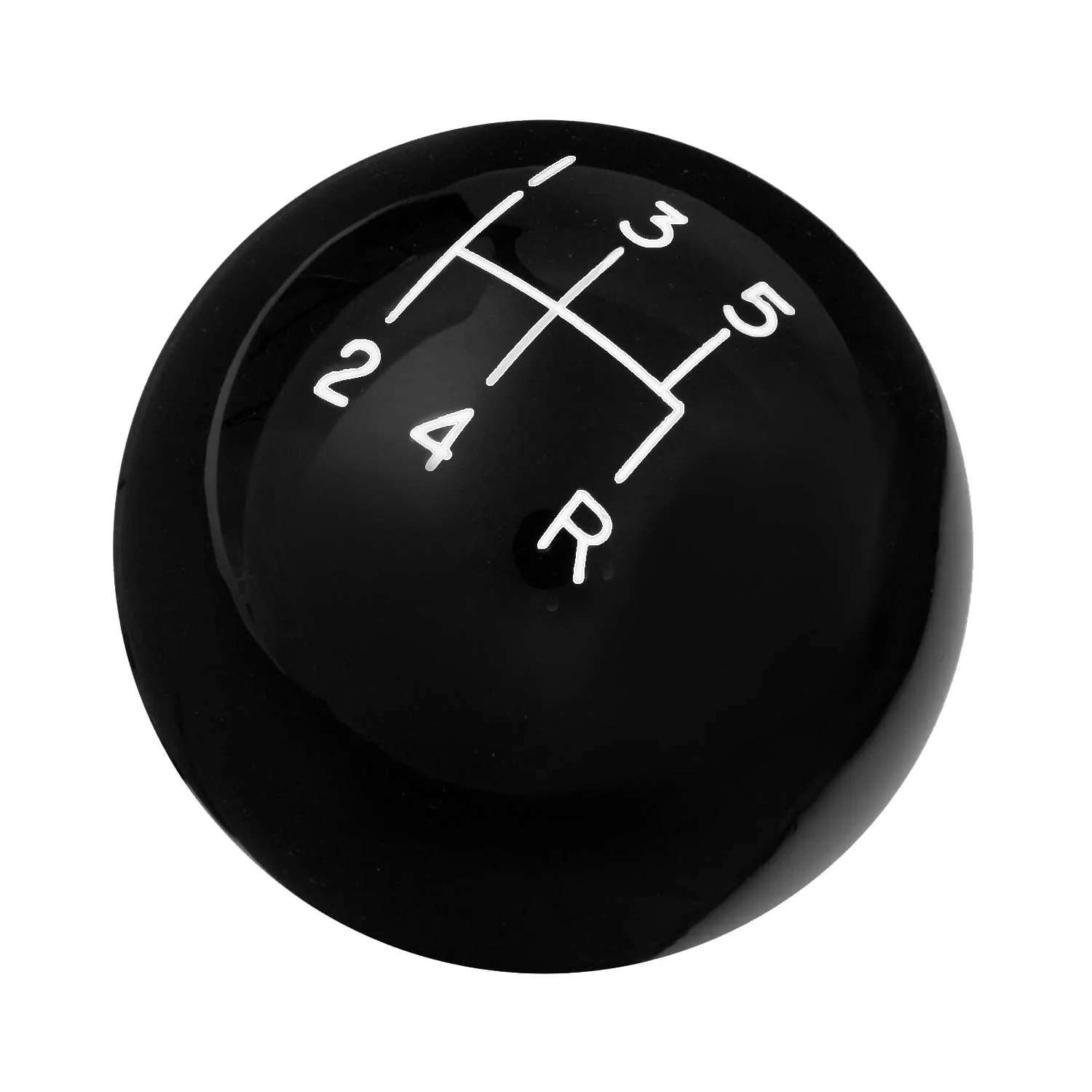 Hurst Shift Knob (5-Speed Lower Right Reverse) [3/8-16 Threads] White or Black - Image 2