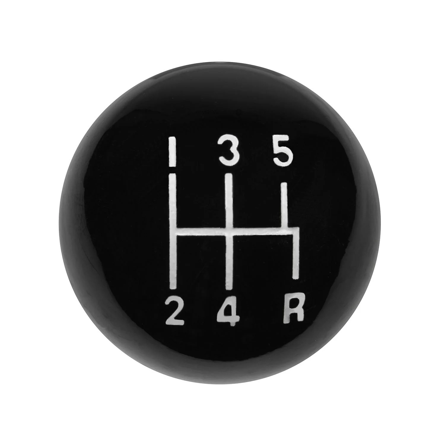 Hurst Shift Knob (5-Speed Lower Right Reverse) [3/8-16 Threads] White or Black - Image 3