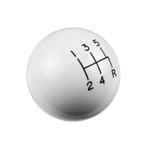Hurst Shift Knob (5-Speed Lower Right Reverse) [3/8-16 Threads] White or Black - Image 4