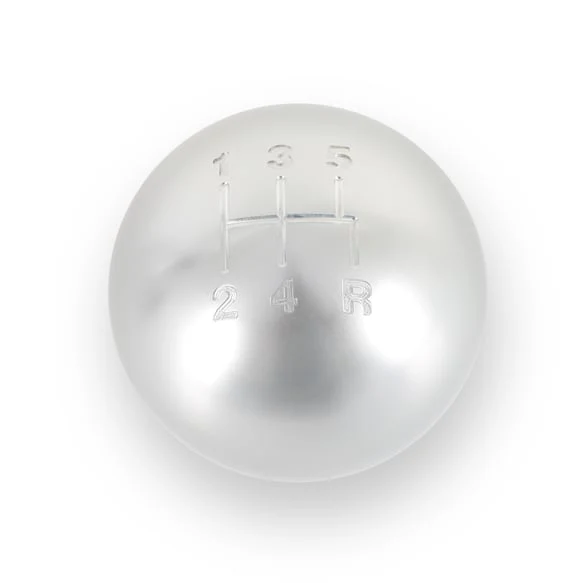 Hurst Shift Knob (5-Speed Lower Right Reverse) [M16 x 1.5 Thread - Inserts for 3/8-16 & 3/8-24 Included] Silver or Gloss Black