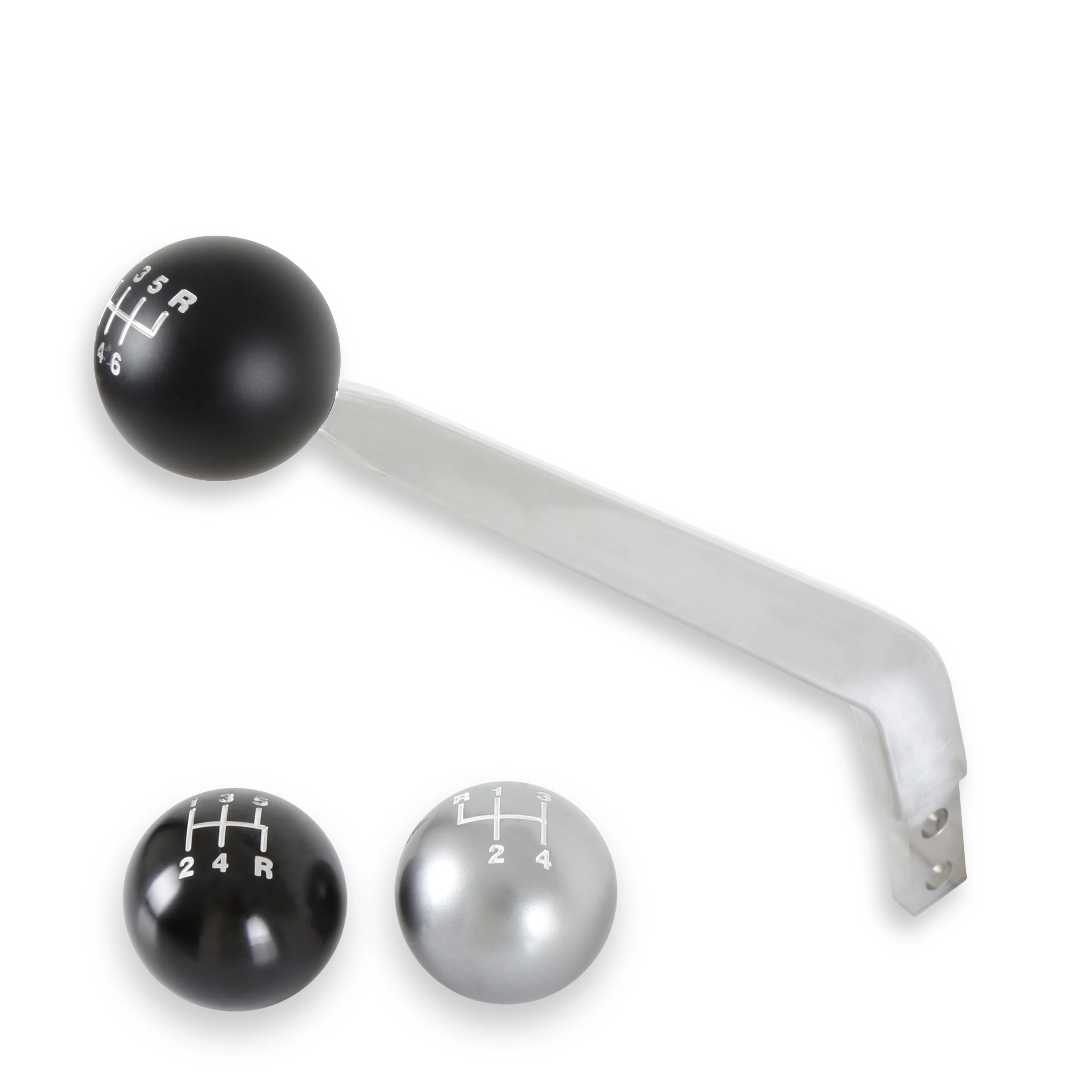 Hurst Shift Knob (5-Speed Lower Right Reverse) [M16 x 1.5 Thread - Inserts for 3/8-16 & 3/8-24 Included] Silver or Gloss Black - Image 10