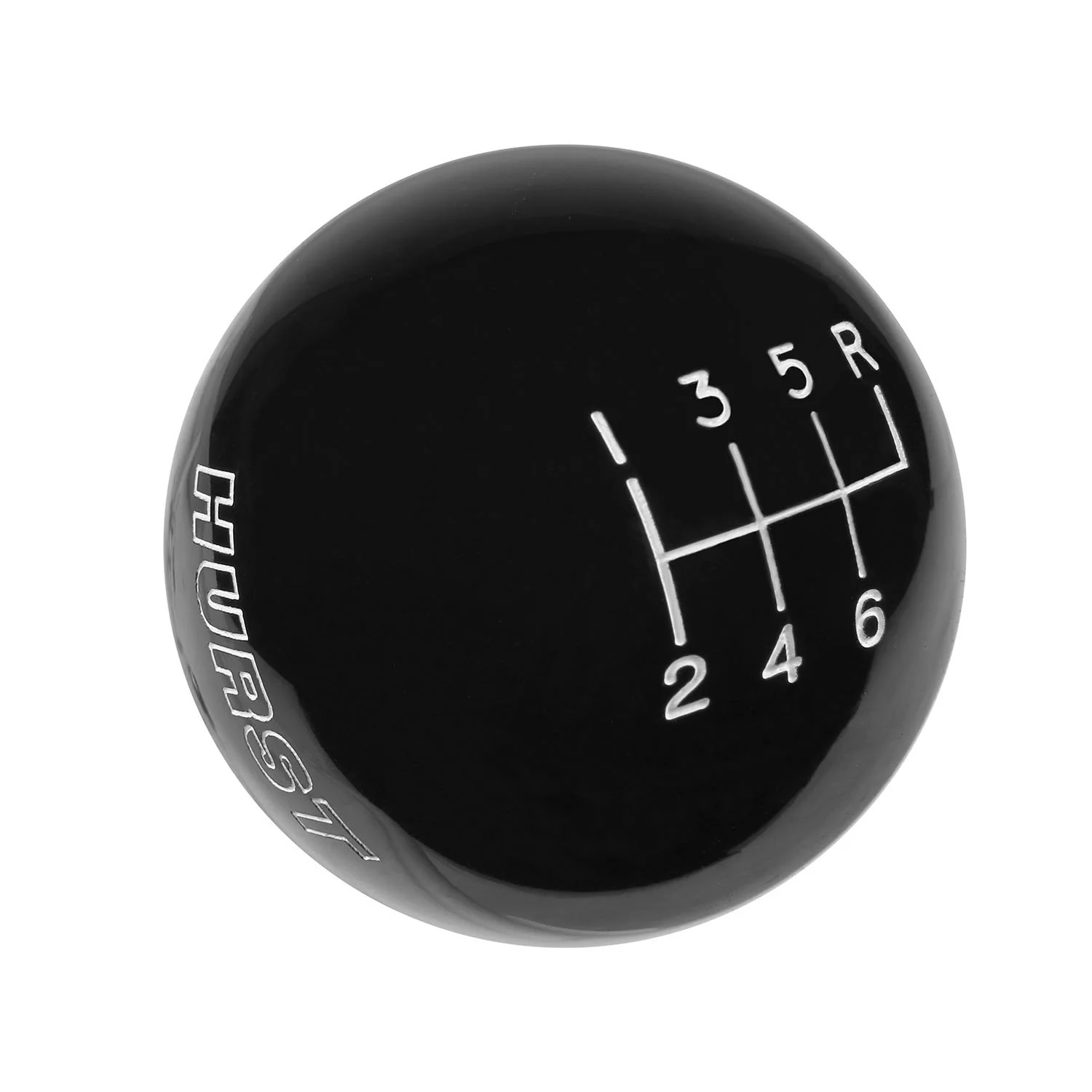 Hurst Shift Knob Corvette C5 (99-04) [6-speed Upper Right Reverse] 9/16-18 Threads - White or Black