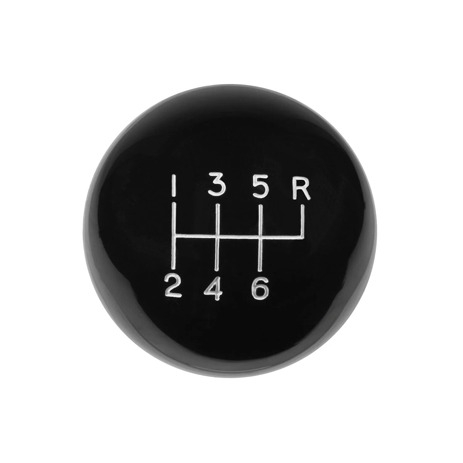 Hurst Shift Knob Corvette C5 (99-04) [6-speed Upper Right Reverse] 9/16-18 Threads - White or Black - Image 3