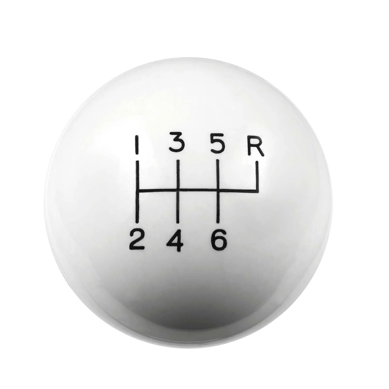 Hurst Shift Knob Corvette C5 (99-04) [6-speed Upper Right Reverse] 9/16-18 Threads - White or Black - Image 6