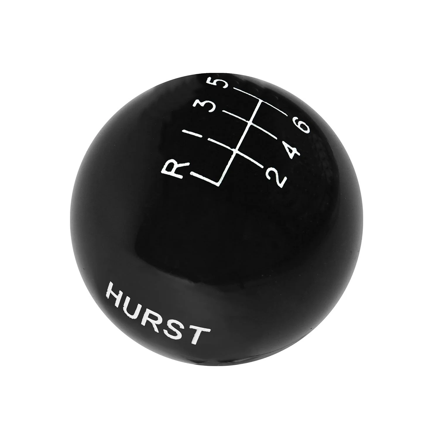 Hurst Shift Knob Ford Mustang/ Focus ST/ Focus RS/ Fiesta ST (14-23) 6-Speed Upper Left Reverse [M12 x 1.25 Thread] 1631225 - Black
