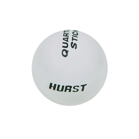 Hurst Shift Knob (Quarter Stick) [7/16-20 Threads] 1631036 - White