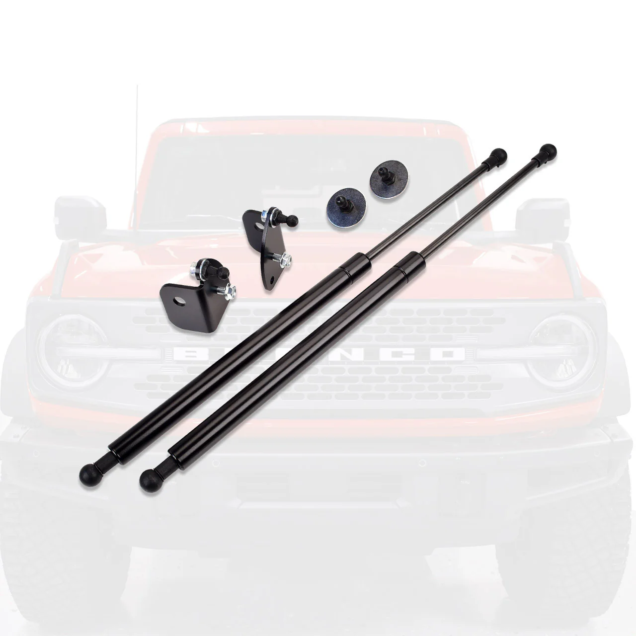 IAG Offroad Hood Struts for Ford Bronco (2021-2026) EZ Lift - Black or Silver