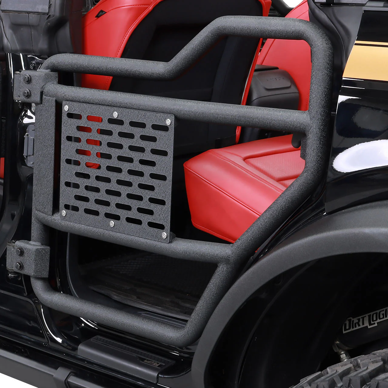 IAG Offroad Tube Doors for Ford Bronco (2021-2026) Front or Rear - Black Powder Coated - Image 14