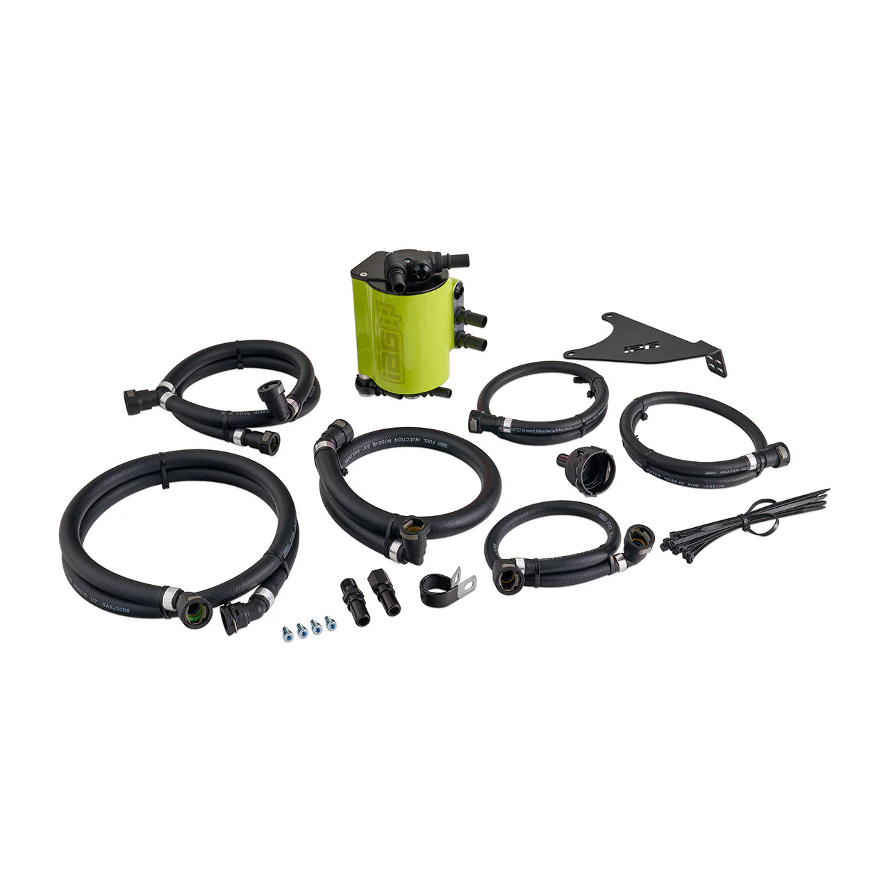 IAG Performance Air Oil Separator for Subaru Outback XT (20-26) Wilderness (22-26) Black / Red / Neon Yellow IAG-ENG-7191 - Image 26