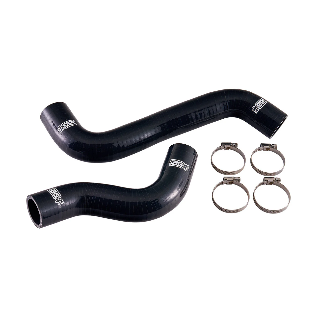 IAG Performance Radiator Hoses for Subaru WRX (2015-2021) Silicone Upper & Lower Kit OE Style Red / Blue / Black - Image 5
