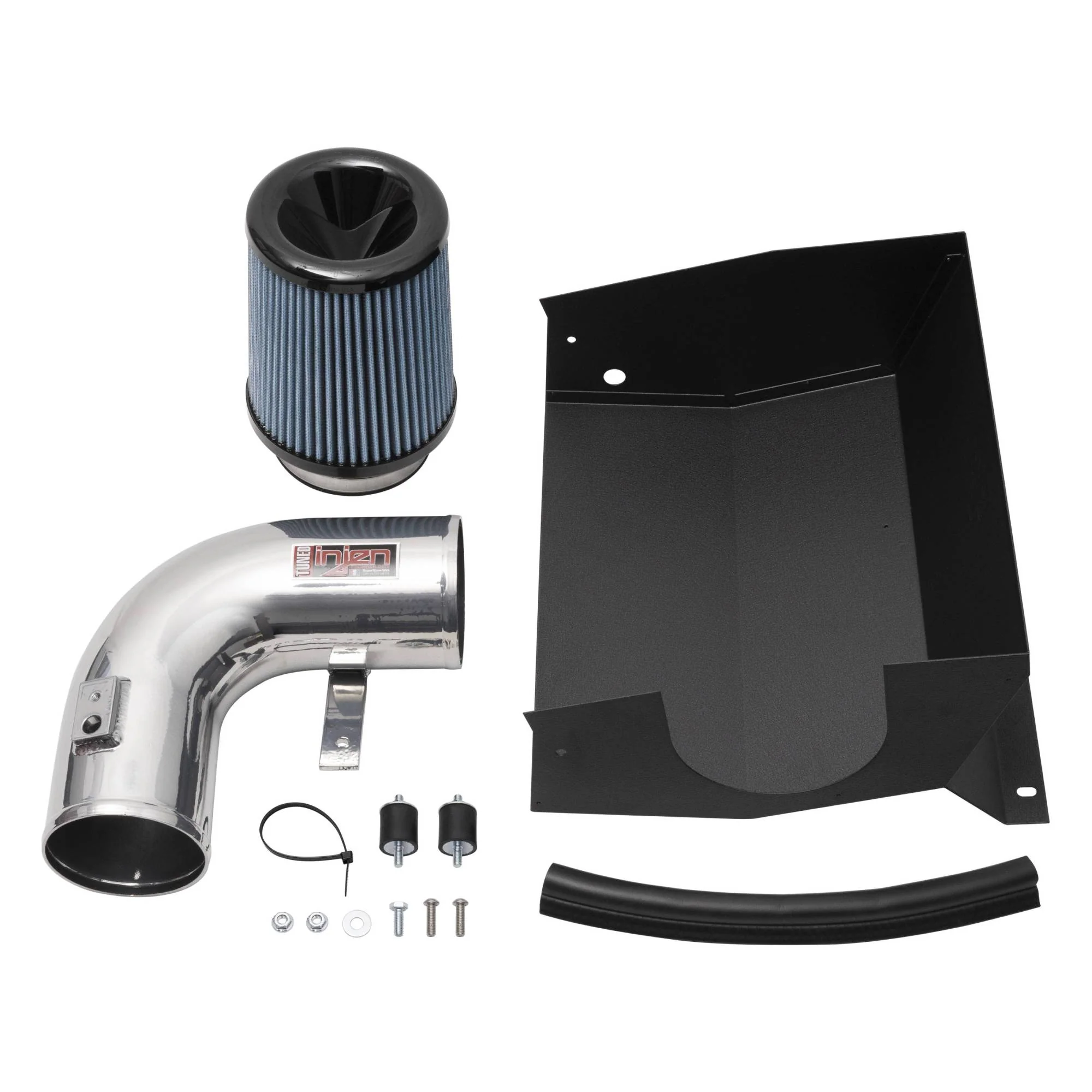 Injen Air Intake for Polaris Slingshot 2.0L (2020-2024) Black / Polished / Red PS7001 - Image 6
