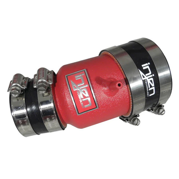 Injen Auxillary Tube Nissan Juke / Juke NISMO 1.6L Turbo (2011-2015) Polished/ Black/ Red - Image 3