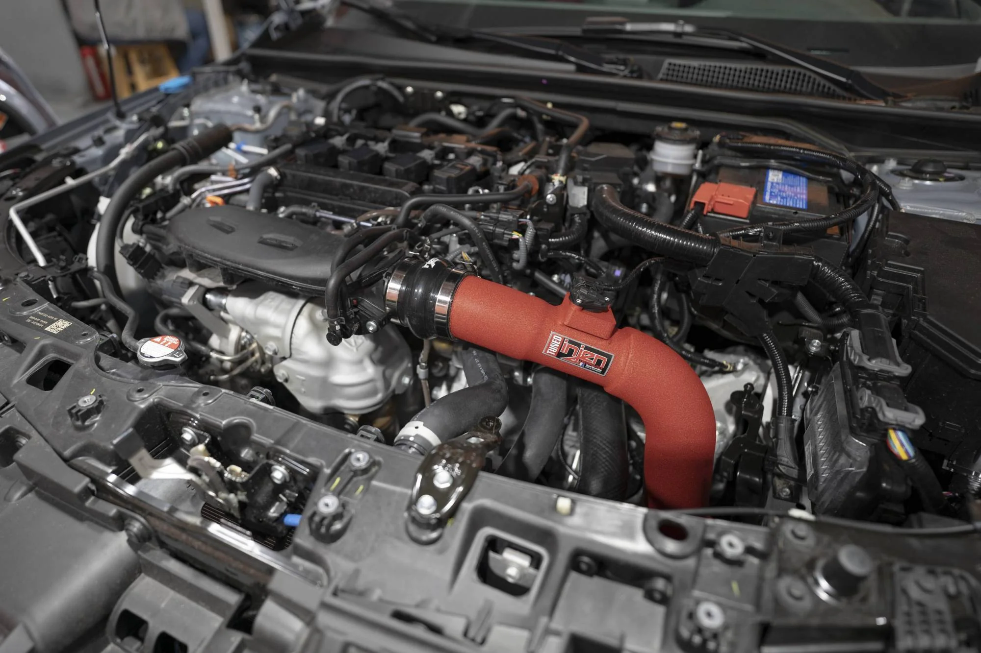 Injen Cold Air Intake Acura Integra 1.5L Turbo (2022-2024) Black / Polished / Red - Image 6
