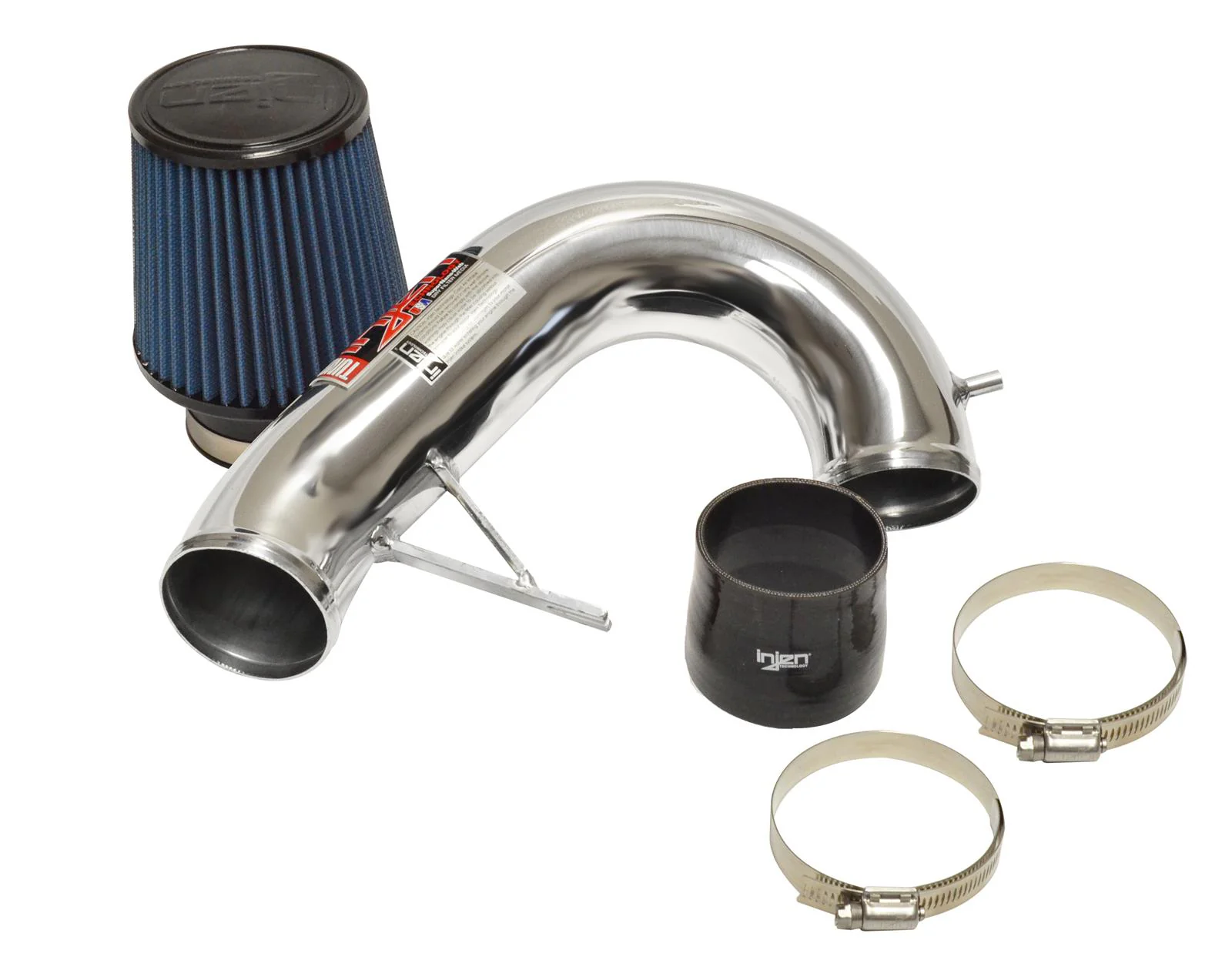 Injen Cold Air Intake Audi A5 Quattro 2.0L Turbo (2018-2020) Polished/ Red/ Black Finish - Image 2