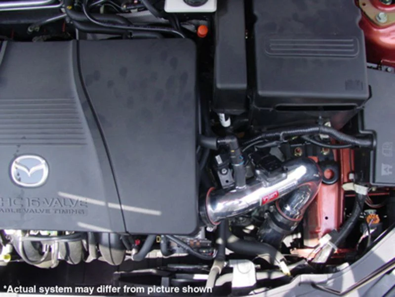 Injen Cold Air Intake Mazda3 2.0L/2.3L Non-Turbo (04-09) Polished or Black Finish - Image 3