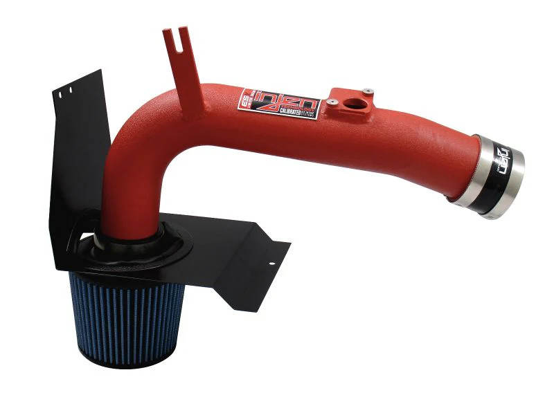 Injen Cold Air Intake Subaru WRX / WRX STi 2.5L Turbo (08-13) Polished/ Black/ Red Finish - Image 3