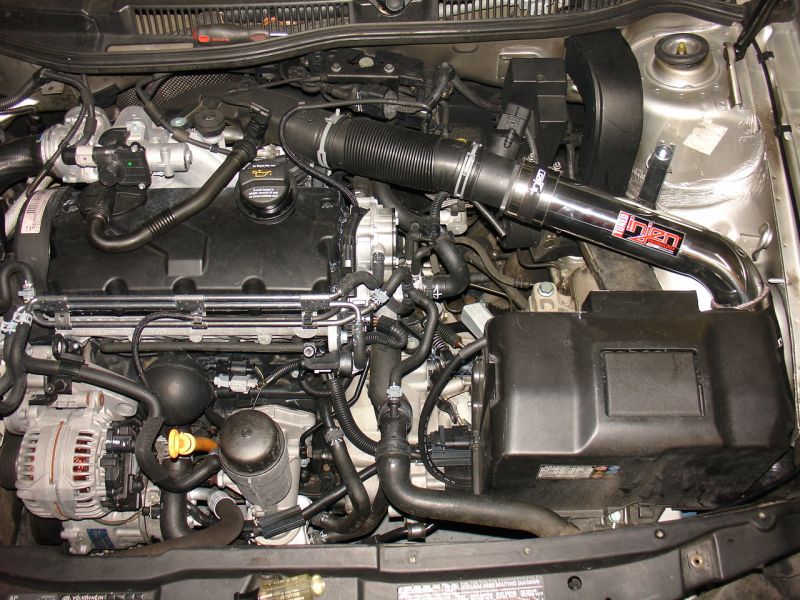 Injen Cold Air Intake VW Golf TDI MK4 1.9L (99-03) Polished or Black Finish - Image 3
