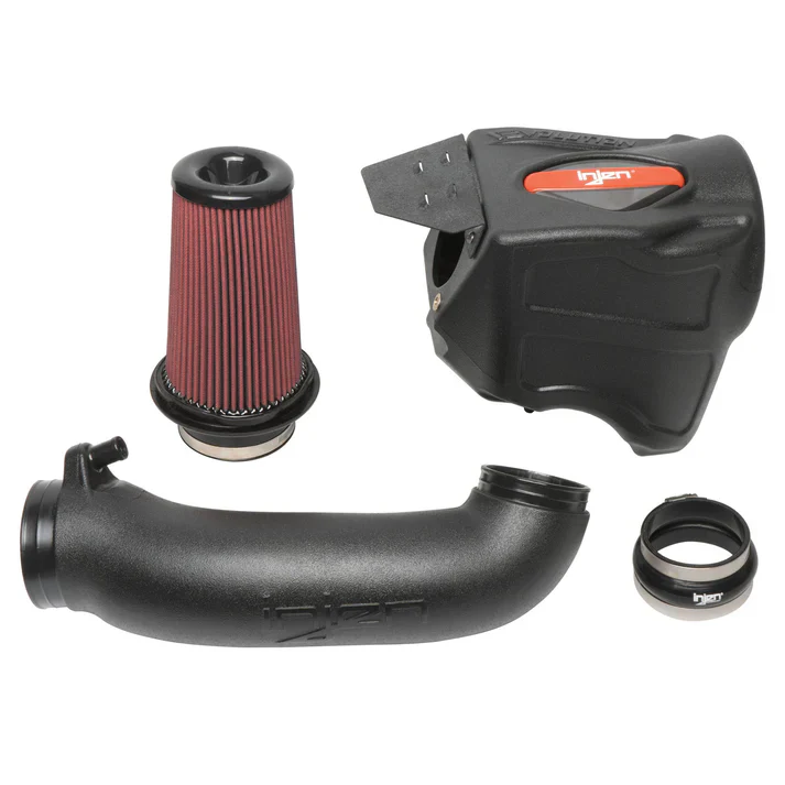 Injen Evolution Cold Air Intake Jeep Wrangler JK 3.6L V6 (2012-2018) Snorkel/ Ram Air Scoop Ready - Dry or Oiled - Image 4