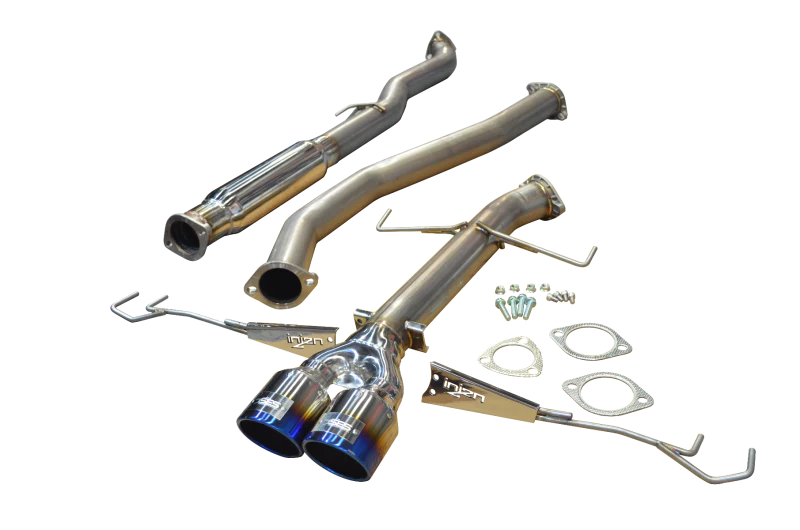 Injen Exhaust Honda Civic Hatch 1.5T Sport Turbo (2016-2018) Catback Blue Burnt Tips - SES1500TT - Image 3