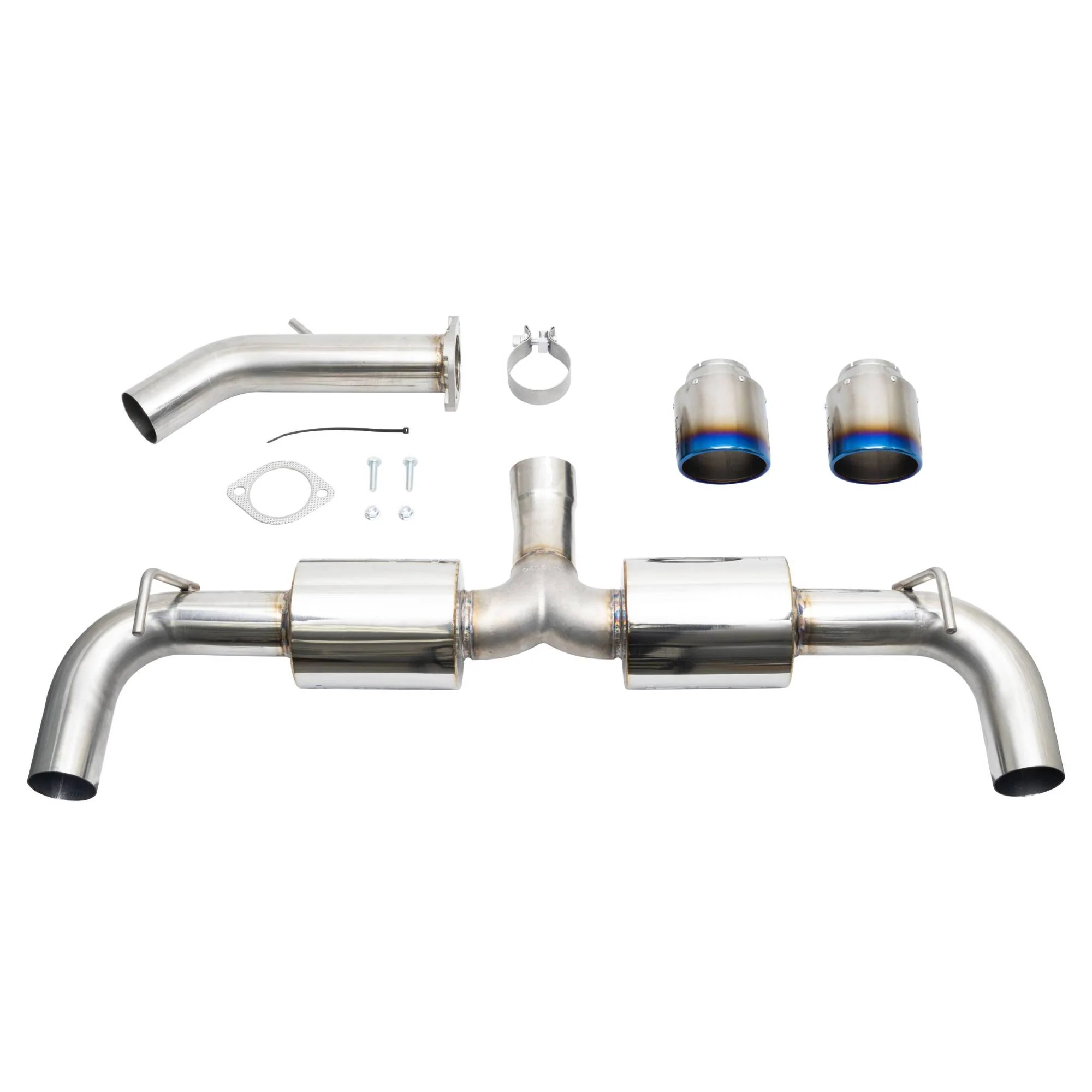 Injen Exhaust Hyundai Veloster N 2.0L Turbo (2019-2020) Catback - Carbon Fiber or Burnt Titanium Tips - Image 11