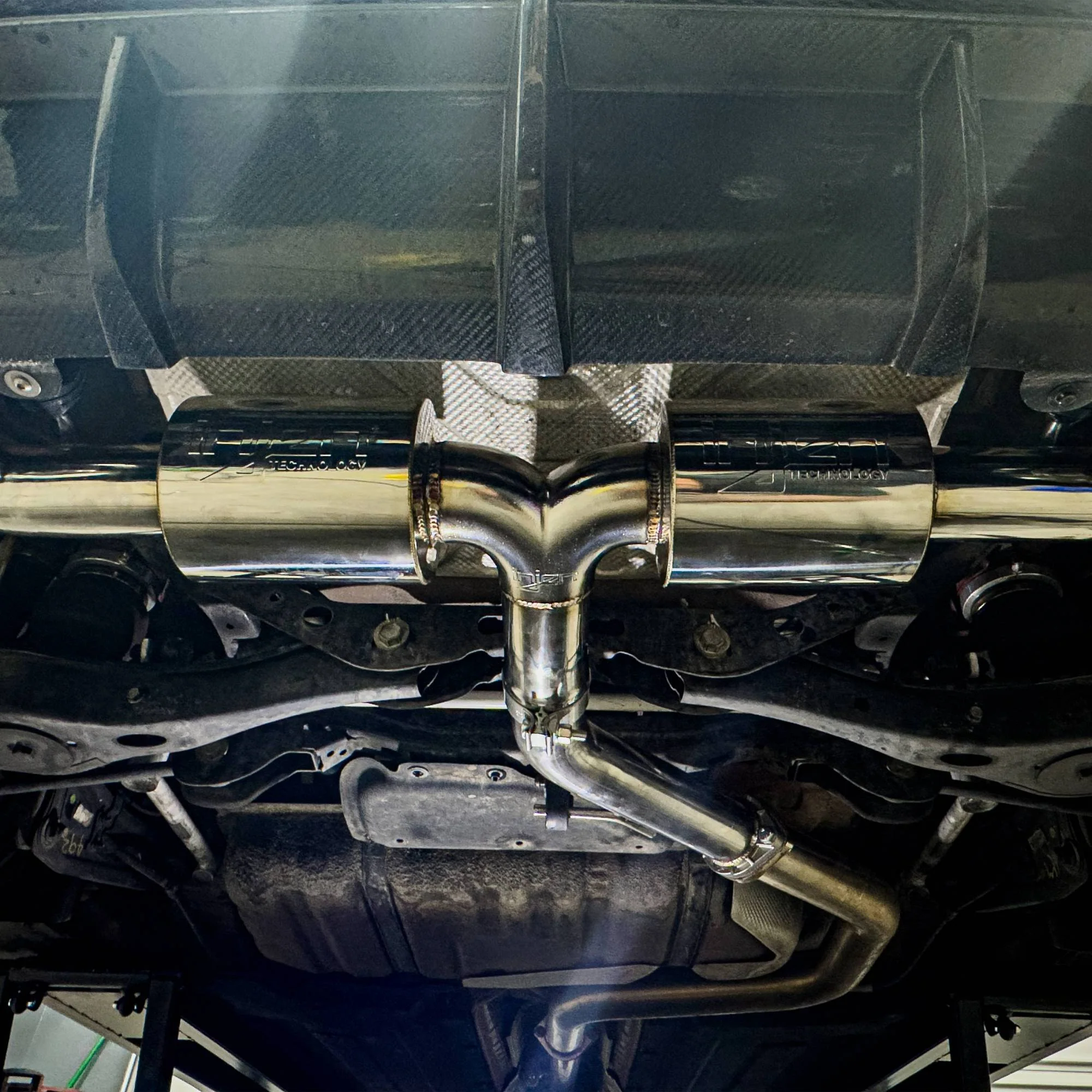 Injen Exhaust Hyundai Veloster N 2.0L Turbo (2019-2020) Catback - Carbon Fiber or Burnt Titanium Tips - Image 6