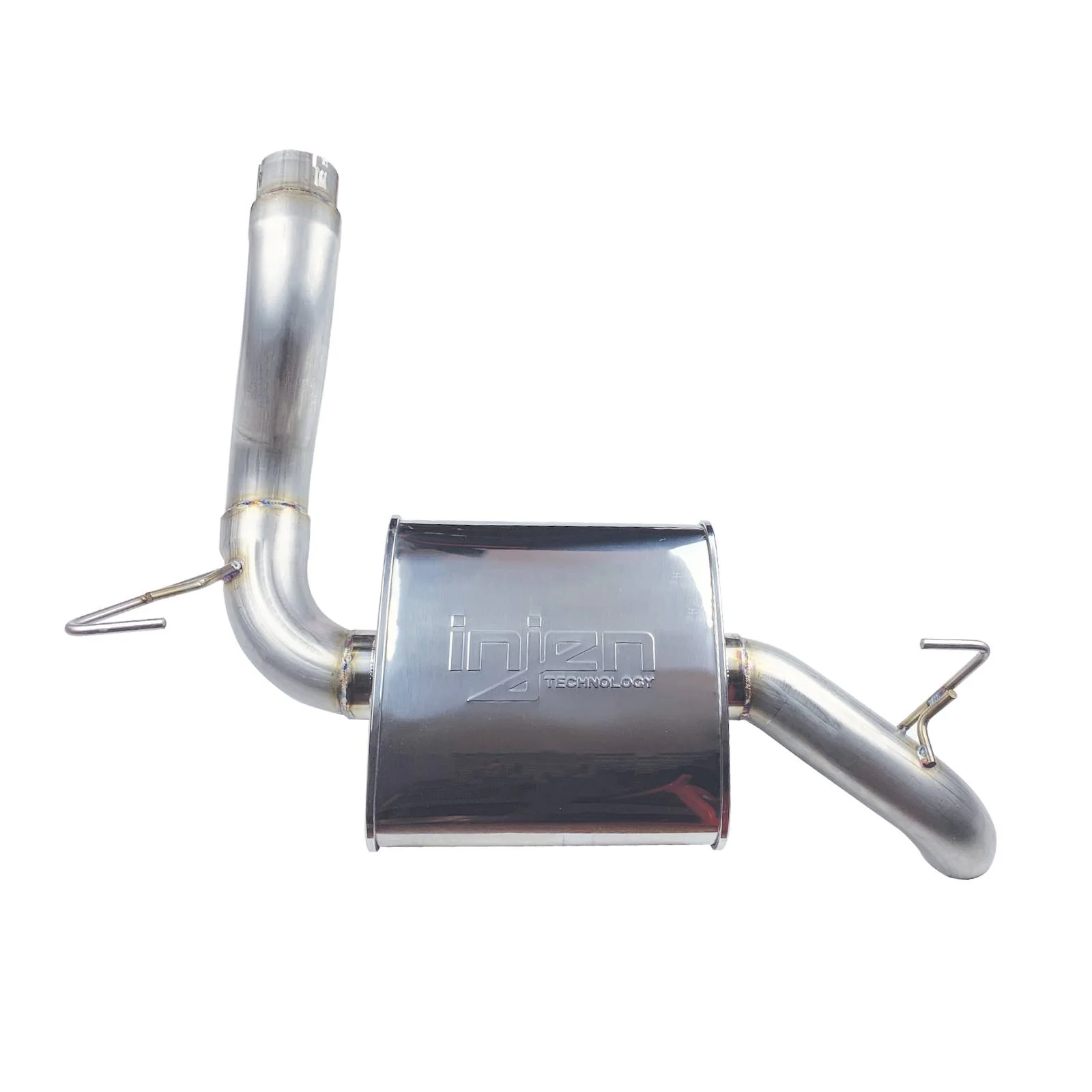 Injen Exhaust for Jeep Wrangler JL 2.0 Turbo / 3.6 V6 (2018-2025) High Tuck Muffler SES5006AB